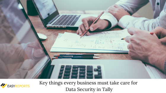 Key things every business must take care for Data Security in Tally