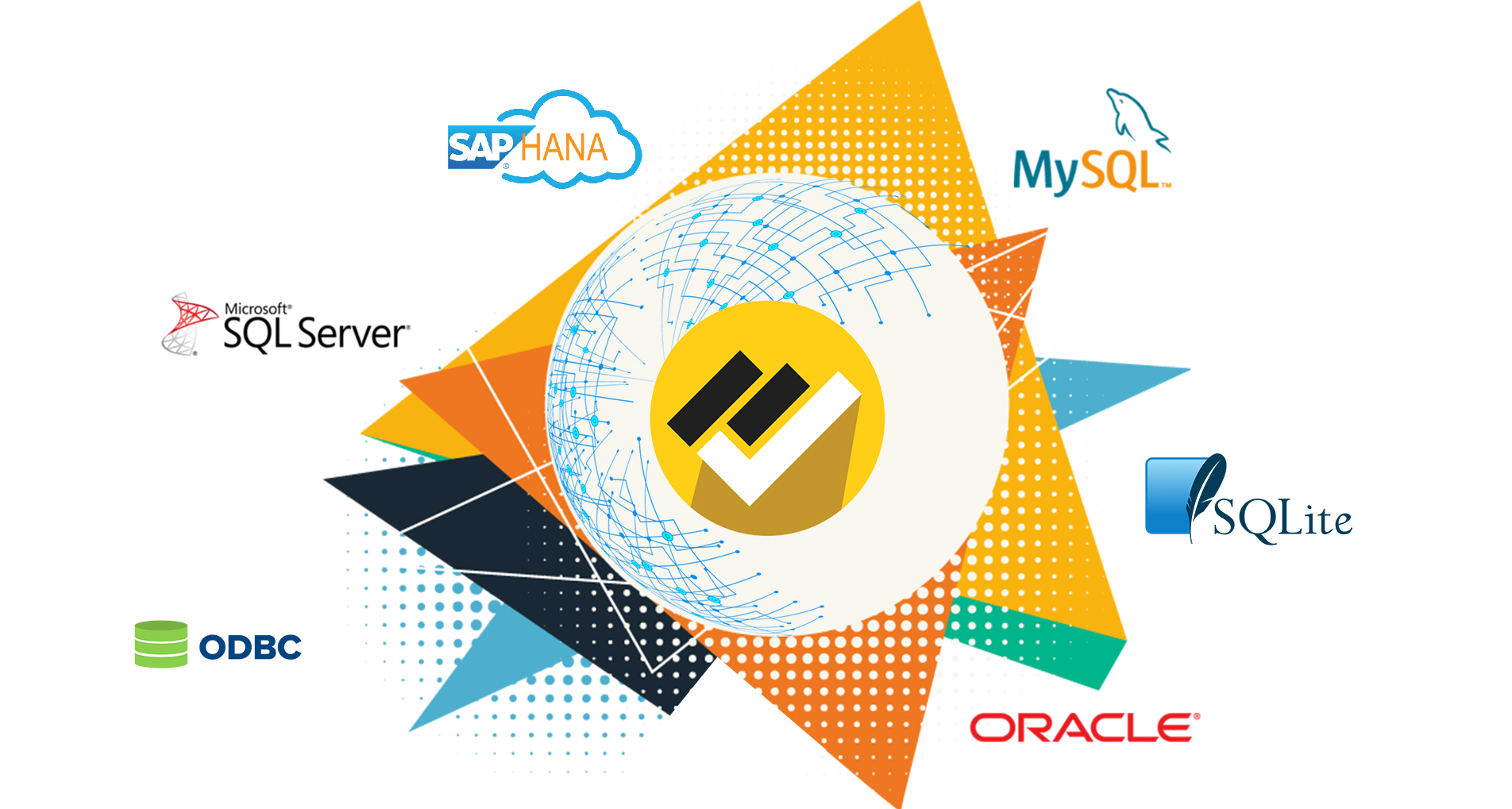 Connectivity with the most popular databases