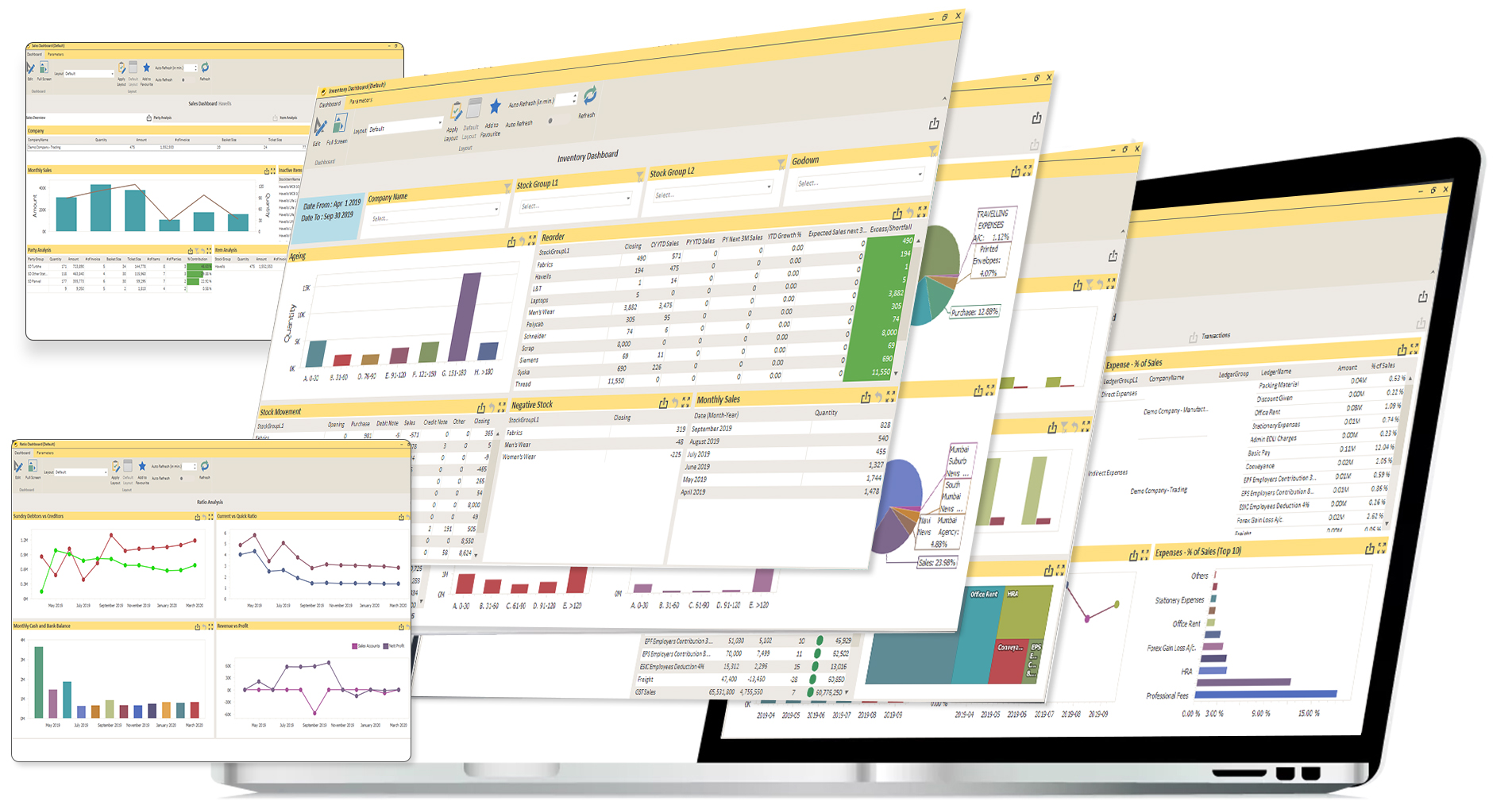 All your reporting needs in one solution